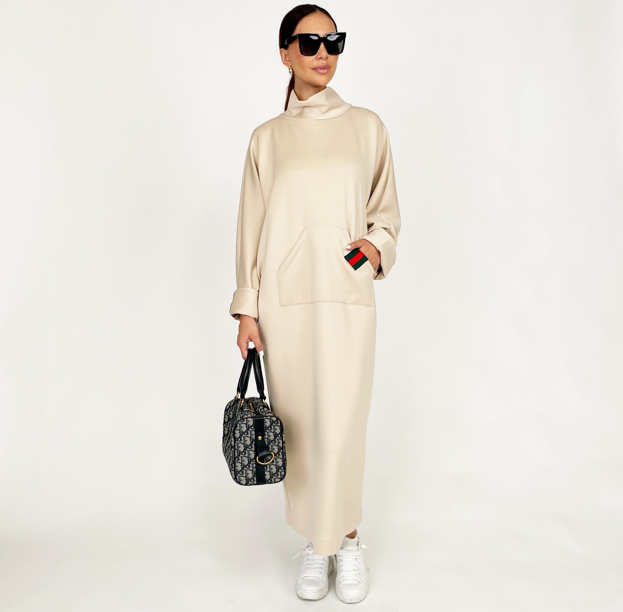 SS24 SPORTSLUXE BEIGE KAFTAN SYLE