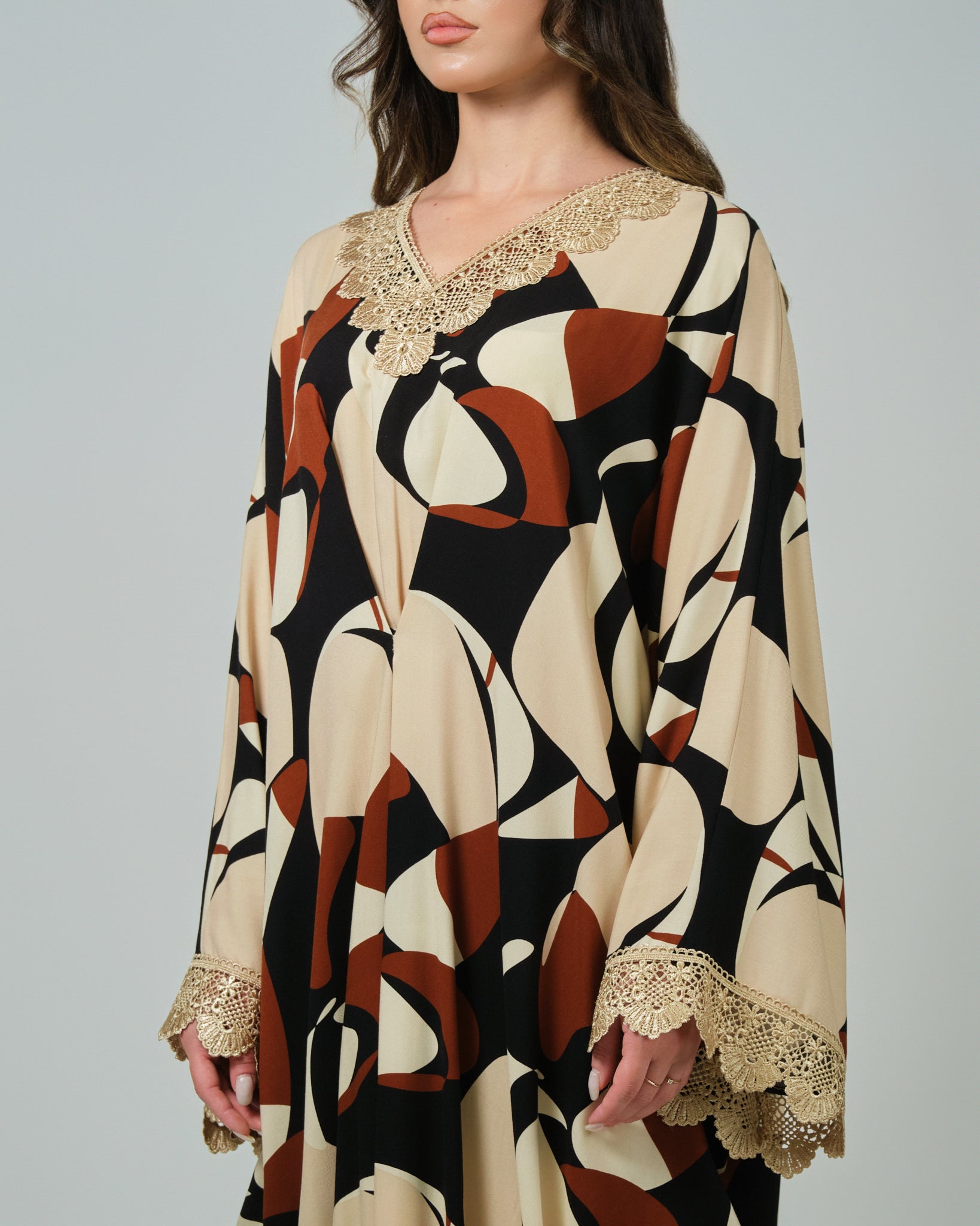 RAM25 JAMILA PRINTED KAFTAN