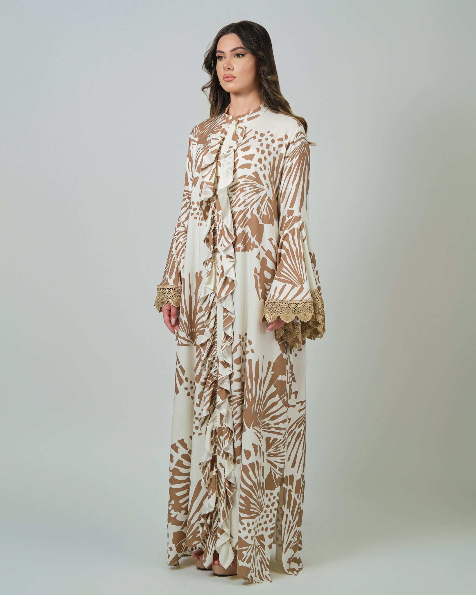 RAM25 AMAL PRINTED SHIRT DRESS