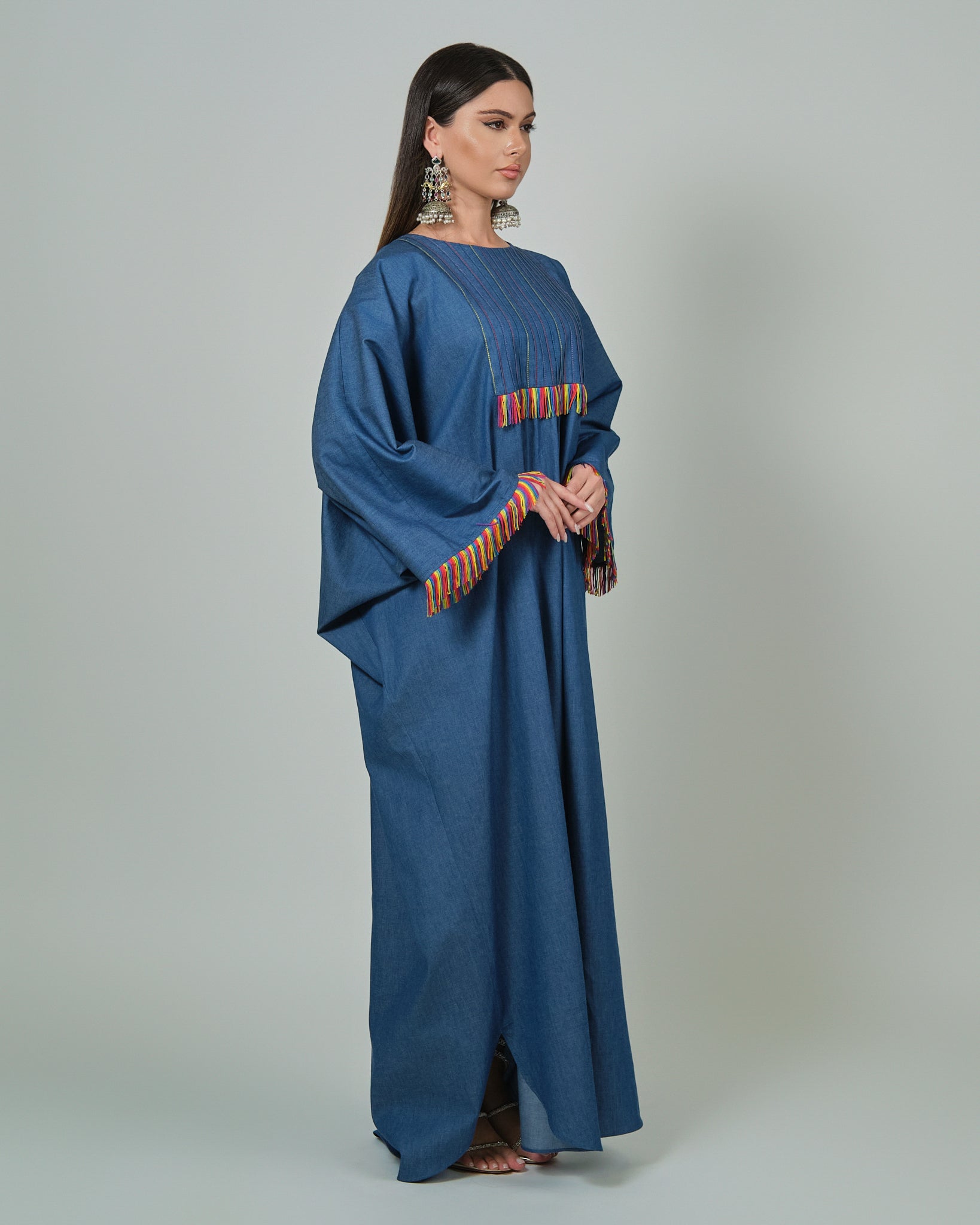 RAM25 DENIM CHAMBRAY KAFTAN